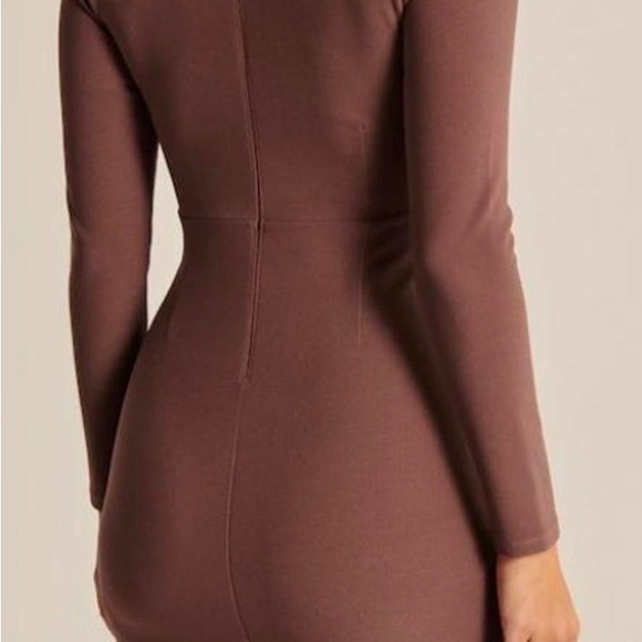 Abercrombie Long-Sleeve O-Ring Mini Dress size M - Picture 3 of 11